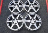 Genuine Mitsubishi Lancer Evolution VIII Enkei 17×8 wheels