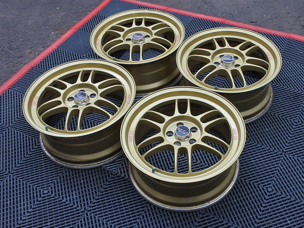 ENKEI RP-F1 17×7.5 5×100 lightweight wheels