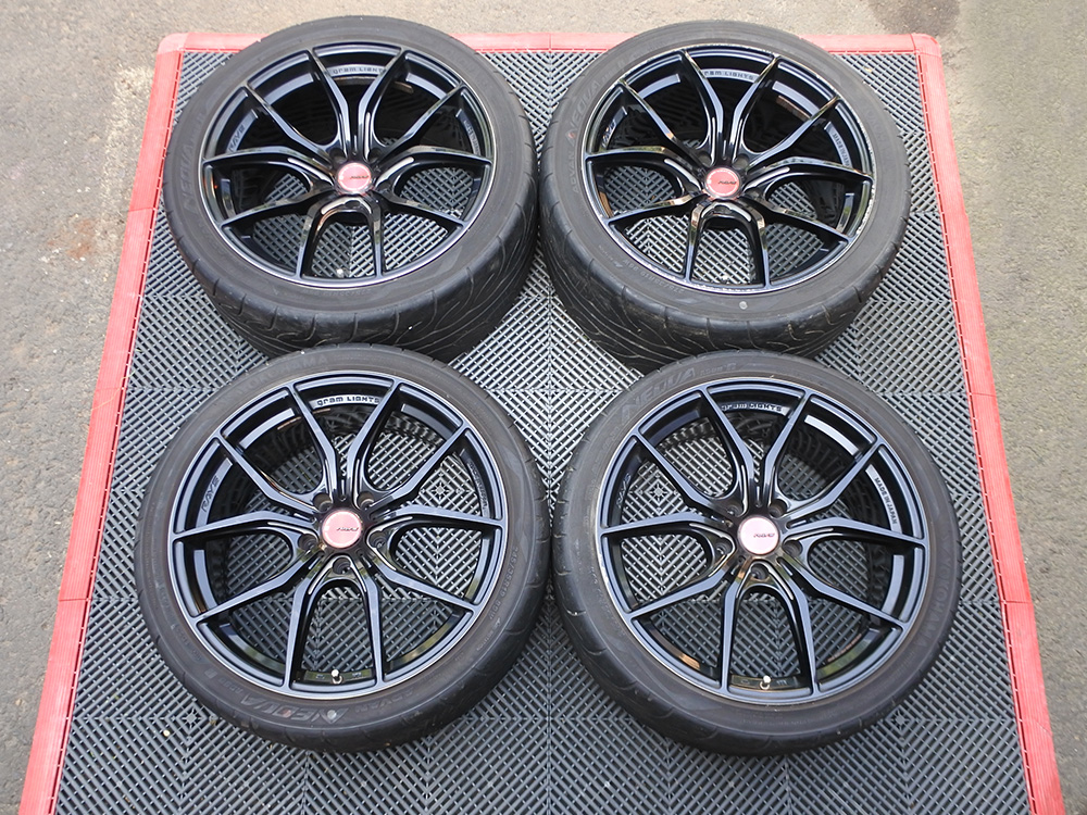 RAYS Gram Lights 57FXX 19×8.5 and 19×9.5 wheels