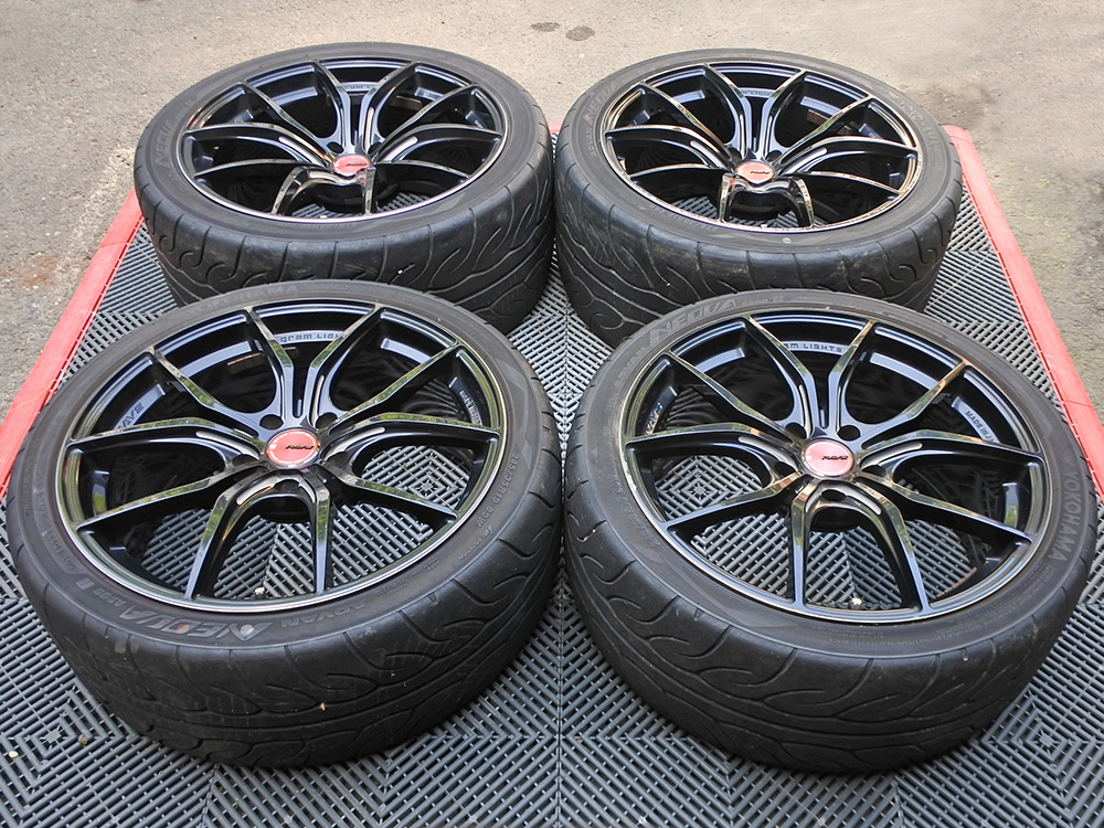 RAYS Gram Lights 57FXX 19×8.5 and 19×9.5 wheels