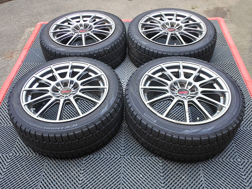 Genuine Subaru Impreza WRX STi GDB 17×8 5×100 Enkei wheels