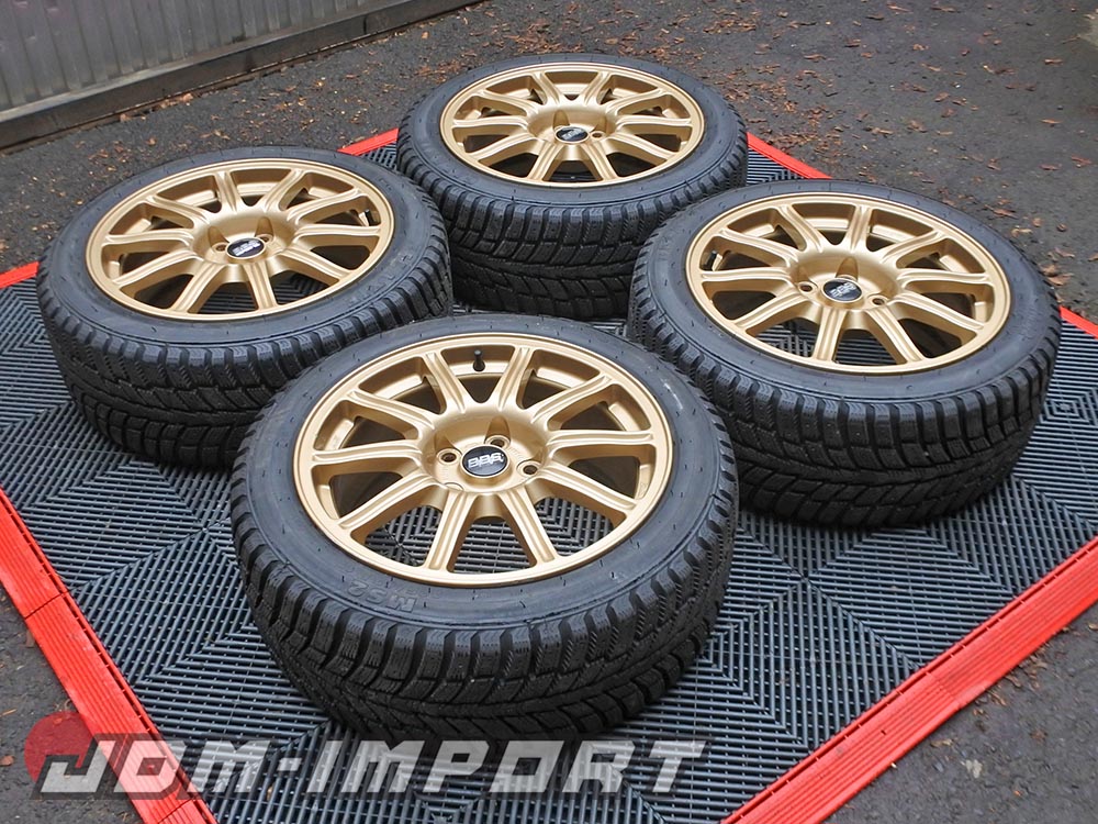 Genuine Subaru Impreza WRX STi GDB Hawkeye BBS RV724 17×8 5×114.3 wheels