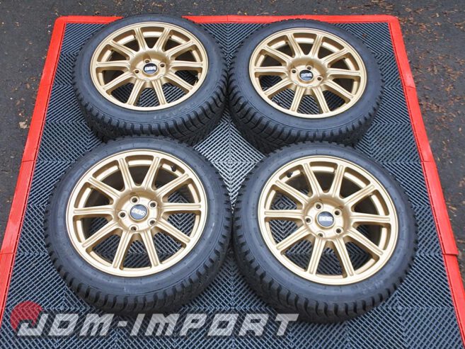 Genuine Subaru Impreza WRX STi GDB Hawkeye BBS RV724 17×8 5×114.3 wheels