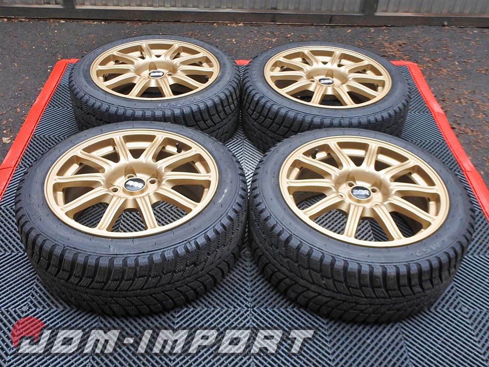Genuine Subaru Impreza WRX STi GDB Hawkeye BBS RV724 17×8 5×114.3 wheels