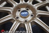 Genuine Subaru Impreza WRX STi GDB Hawkeye BBS RV724 17×8 5×114.3 wheels