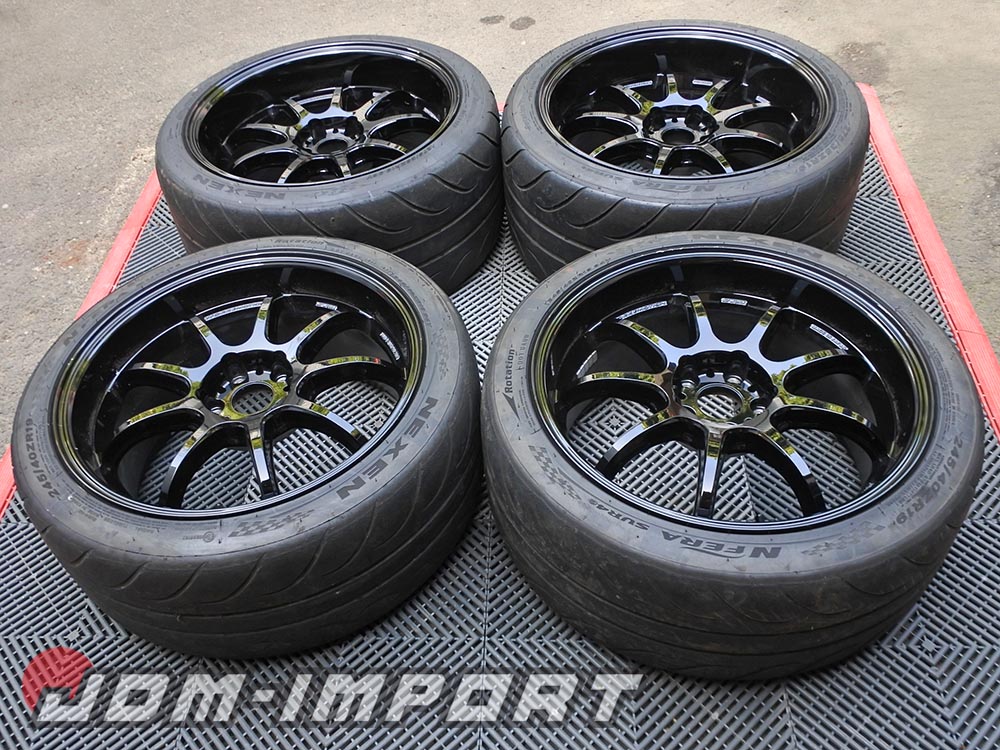 WORK Emotion D9R 19×9.5 and 19×10.5 wheels