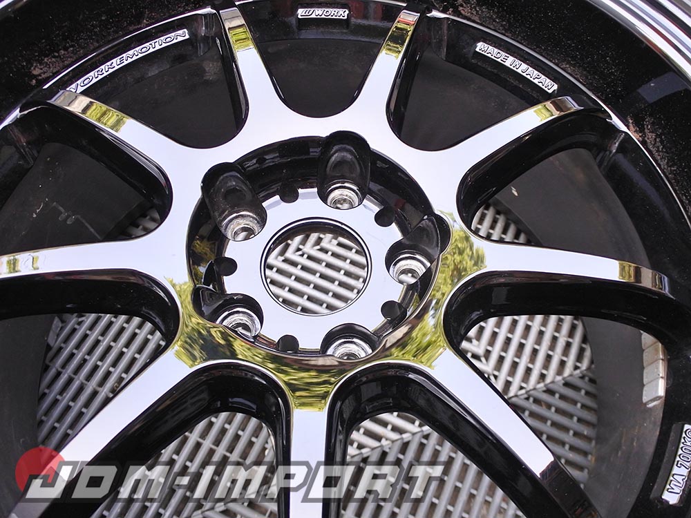 WORK Emotion D9R 19×9.5 and 19×10.5 wheels