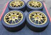 Subaru Impreza STi S204 BBS RG401 Forged 18×8.5 wheels