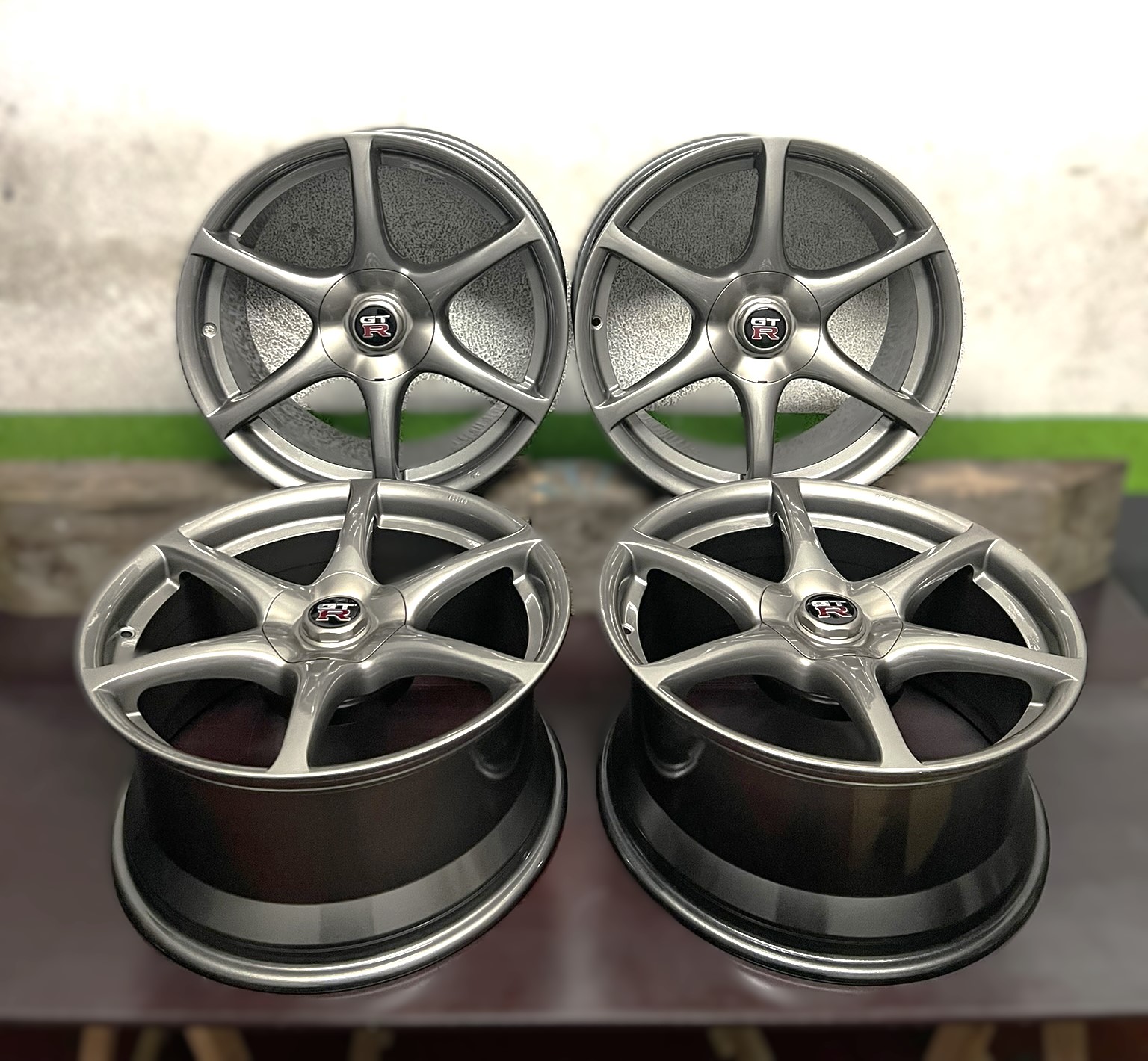 R34 GT-R Skyline 18×9 ET30 OEM Wheel