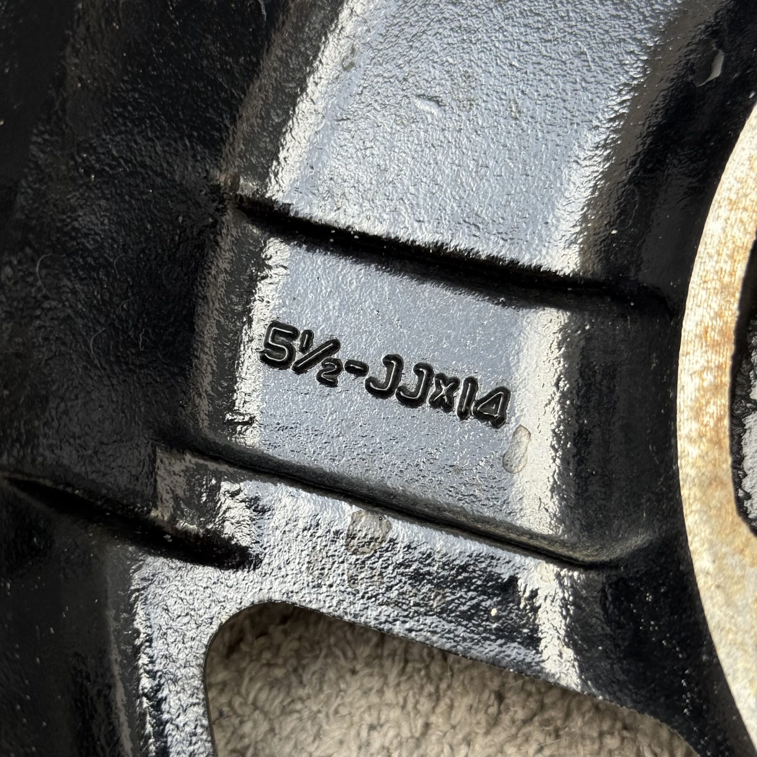 Symex Spoke/Enkei X-Factor 4×114.3 14″ 5.5J +38